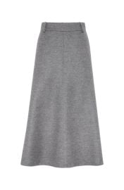 Brunello Cucinelli Virgin wool double cloth flute skirt at Nordstrom