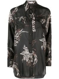 Brunello Cucinelli floral-print Silk Shirt - at Farfetch