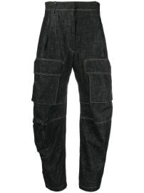 Brunello Cucinelli high-waisted Cargo Jeans - at Farfetch