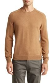 Bruno Magli Crewneck Camel Hair Sweater at Nordstrom Rack at Nordstrom Rack