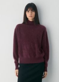 Brushed Cashmere Relaxed Turtleneck at Aritzia