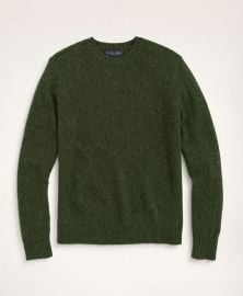 Brushed Wool Sweater at Brooks Brothers