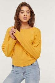 Brushed dolman sweater at Ardene