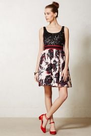 Brushstroke Blossoms Dress at Anthropologie