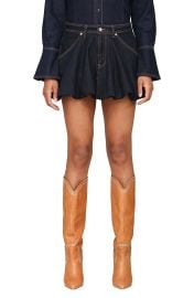 Bubble Denim Miniskirt at Nordstrom