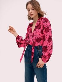 Bubble Dot Blouse by Kate Spade at Kate Spade