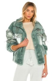 Bubish Isla Teddy Faux Fur Jacket at Revolve