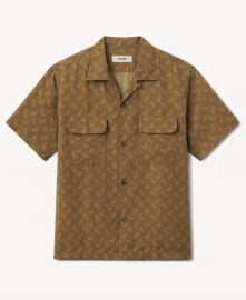 Buck Mason Draped Linen Camp Shirt at Buck Mason