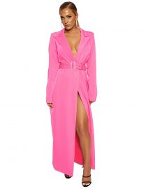 Buckle Up Baby Blazer Dress by Naked Wardrobe at Naked Wardrobe