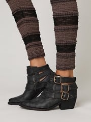 Buckle back ankle boot at Free People