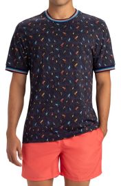 Bugatchi Short Sleeve Cotton Crewneck T-Shirt at Nordstrom