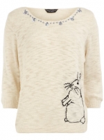 Bunny jumper at Dorothy Perkins at Dorothy Perkins