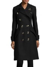 Burberry - Wool-Blend Belt Coat at Saks Fifth Avenue