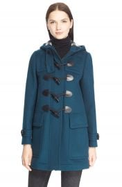 Burberry  Brit  Finsdale  Wool  Duffle  Coat at Nordstrom