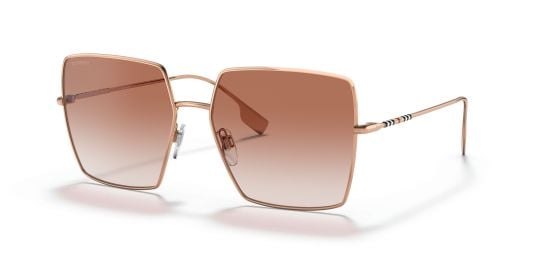 Burberry BE3133 Daphne 58 Gradient Pink Rose Gold Sunglasses Sunglass Hut USA at Sunglass Hut