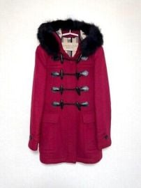 Burberry BRIT Duffel Coat Novacheck woman Free Shipping from JAPAN eBay at eBay