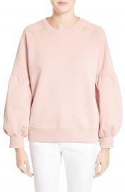 Burberry Bell Sleeve Sweatshirt at Nordstrom