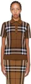 Burberry Brown Frankie Polo SSENSE at Ssense