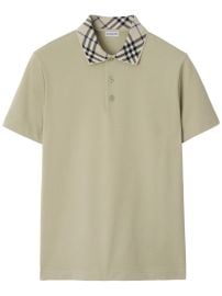 Burberry Cotton Polo Shirt Neutrals at Farfetch