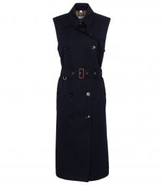 Burberry Cotton trench midi dress at Mytheresa