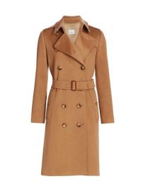 Burberry Kensington Belted Cashmere Coat  SaksFifthAvenue at Saks Fifth Avenue