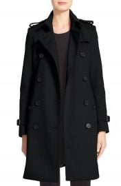 Burberry Kensington Double Breasted Wool  amp  Cashmere Trench Coat at Nordstrom