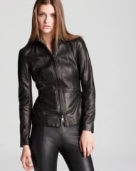 Burberry London Leather Jacket - Nurton Lightweight at Bloomingdales