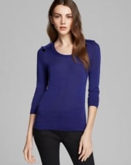 Burberry London Sweater - Bow Shoulder at Bloomingdales