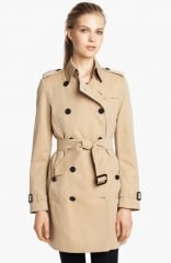 Burberry London and39Buckinghamand39 Double Breasted Cotton Trench at Nordstrom