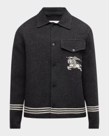 Burberry Menx27s EKD Wool Jacket at Neiman Marcus