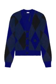 Burberry Pattern Cardigan in Knight Ip Pattern at FWRD