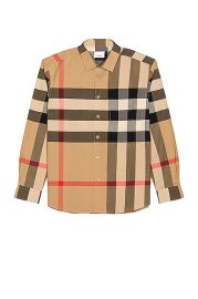 Burberry Somerton Check Shirt in Archive Beige  FWRD at Forward