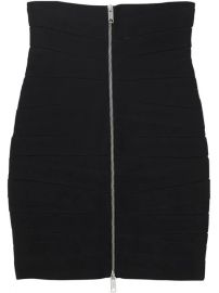 Burberry Stretch Zip-front Bandage Skirt - Farfetch at Farfetch