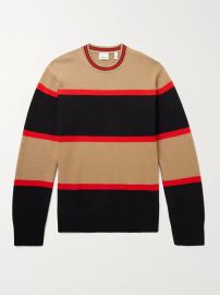 Burberry Striped Wool and Cashmere Sweater at Mr Porter