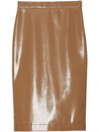 Burberry Vinyl Pencil Skirt - Farfetch at Farfetch