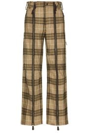 Burberry Zip Cargo Pants in Camp IP Check FWRD at FWRD