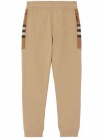 Burberry check-pattern Track Pants - at Farfetch