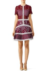 Burgundy Rustikan Dress by Alexis for 100 Rent the Runway at Rent the Runway