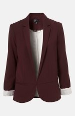 Burgundy blazer like Quinns at Nordstrom