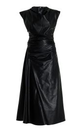 Burke Draped Midi Dress By Simkhai at Moda Operandi