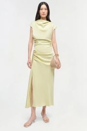 Burke Satin Midi Dress at Simkhai