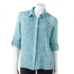 Butterfly Chiffon blouse by LC Lauren Conrad at Kohls