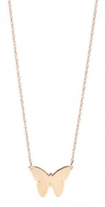 Butterfly necklace by Jennifer Zeuner at Shopbop