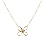 Butterfly twist necklace by Peggy Li at Peggy Li