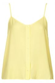 Button Front Cami at Topshop