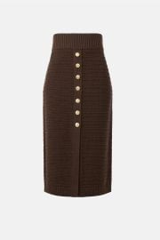 Button Front Knit Midi Skirt by Toccin Rent the Runway at Rent the Runway