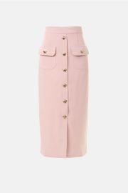 Button Front Midi Skirt by Adam Lippes x RTR Rent the Runway at Rent the Runway
