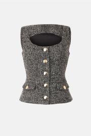 Button Front Scoop Neck Top by Toccin Rent the Runway at Rent the Runway