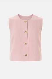 Button Front Sleeveless Top by Adam Lippes x RTR Rent the Runway at Rent the Runway