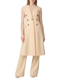 Button Knee Length Vest by Adeam at Saks Fifth Avenue